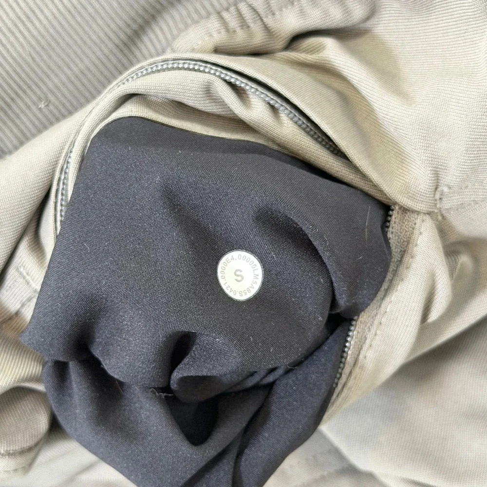Lululemon ABC Jogger Men Size S Taupe Brown Slim Fit Athletic Pants